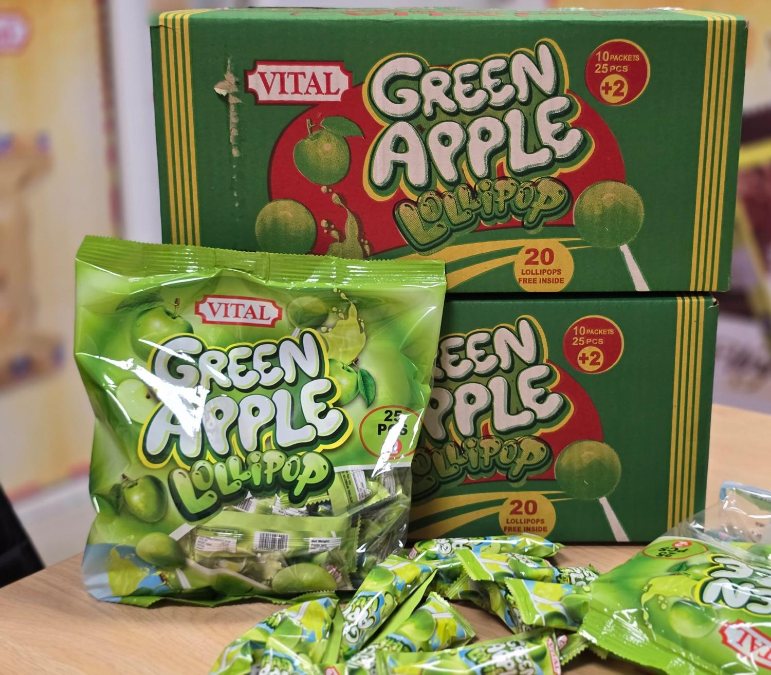 Green Apple Lollipop