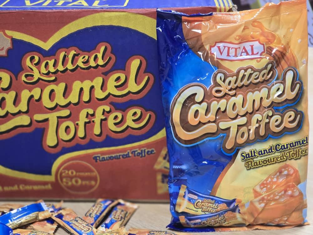 Salted Caramel Toffee